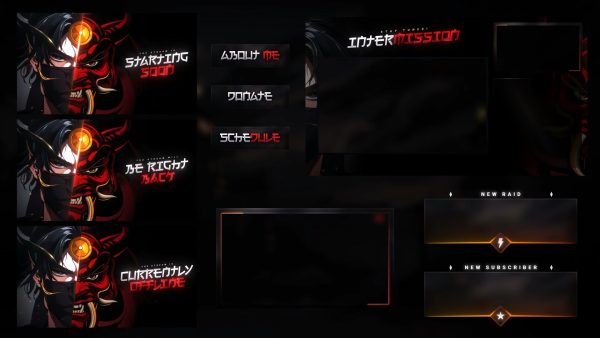 Dual Vengeance - Animated Stream Overlay Package