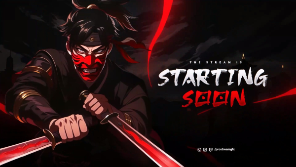 Shadow Katana - Animated Stream Overlay Package - Image 2