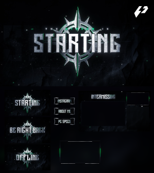 Corestrike - Animated Stream Overlay Package
