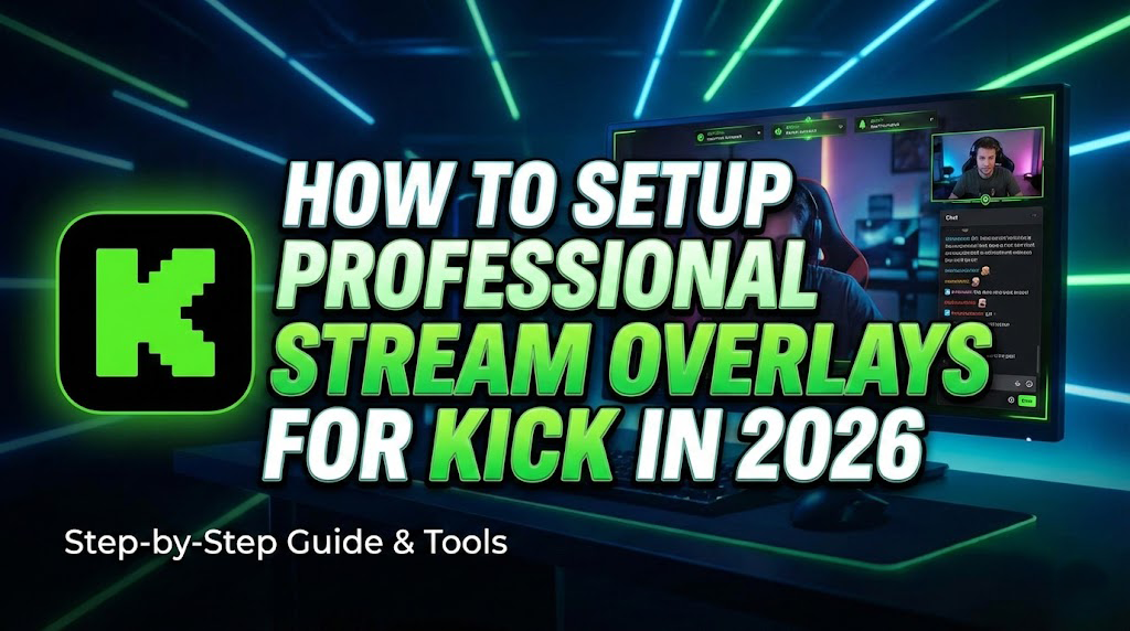 How to Setup Professional Stream Overlays for Kick in 2026